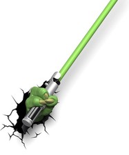 Star Wars Yoda Hand with Lightsaber 3D Deco Light – Unopened picture