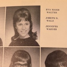 John Huarte Jennifer Warnes Mater Dei High School Yearbook CA 1965 Dirty Dancing picture