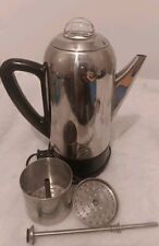 Hamilton Beach 12 Cup Electric Percolator P20 Coffee Pot 40622R Stainless Steel picture