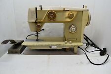 Vintage Nelco Sewing Machine Golden Stitch Series She Shed W/ Pedal picture