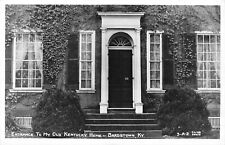 Entrance To My Old Kentucky Home Bardstown KY RPPC c1950 Postcard 4616 picture