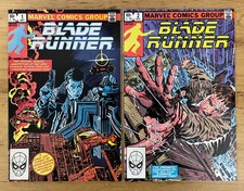BLADE RUNNER # 1 & 2 ~ MARVEL COMICS 1982 VF+/NM picture