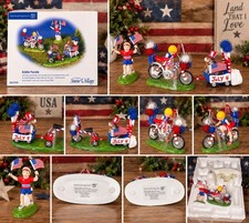 Dept 56 Snow Village KIDDIE PARADE #55181 4th July NEW NIB Retired 2002 picture