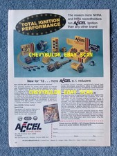 1973 Accel Ignition Systems Vintage Color Ad 