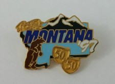 1997 QVC Montana State Pin 50 in 50 Collectible Pin - NEW picture