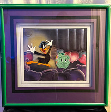 Bob Clampett Animation Art Daffy Duck Cel LE Framed Signed COA picture
