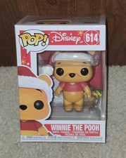 Funko Pop Vinyl: Disney - Winnie the Pooh, Holiday Pooh #614 with Protector  picture