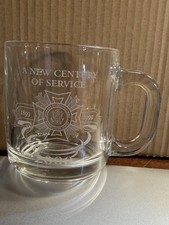 Rare A New Century Of Service Coffee Cup VFW Logo 2000 Anniversary picture