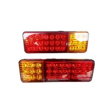 2pc White 12V LED Tail Lights for Suzuki Carry DA51T DA52T DB52T DC51T DD51T picture