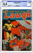 Top-Notch Comics #30 CGC 3.5 1942 4311772002 picture