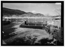 Woodsville NH Bath-Haverhill Bridge 2003 Ammonoosuc River Water Plant picture