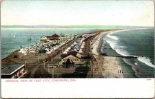 c1908 General View Tent City Coronado California CA Newman Post Card Postcard picture