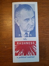 1964 Democratic LB Johnson for President 