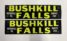 Bushkill Falls Property/Hunting Signs Set of 2 Original Signs picture