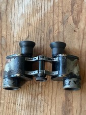VTG WWI-2 G Rodenstock Munchen K.B. Dienst D.F. 03 Binoculars with Leather Strap picture