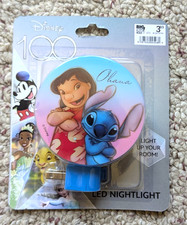Disney Special 100th Anniversary Lilo and Stitch LED Nightlight New/Sealed picture