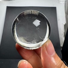 100g Natural White Quartz Sphere Crystal Ball Reiki Healing Decor Gift picture
