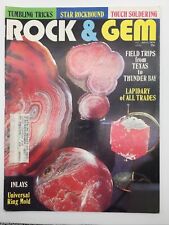 1975 JULY ROCK & GEM MAGAZINE Inlays, Universal Ring Mold, Tumbling Tricks, TX picture