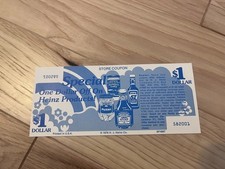 Vintage 1979 Heinz $1.00 Off Store Coupon Exp Dec 31 1979 picture