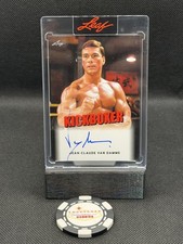2024 Leaf Kickboxer Jean Claude Van Damme Auto Autograph Card BA-JCD picture