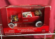 COCA-COLA 1929 FORD ROADSTER 3RD LIMITED COLLECTORS EDITION 1:25 DIE CAST picture