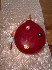 Nike 2003 Red Glass Ball Ornament Sun Catcher Beautiful Vintage Rare picture