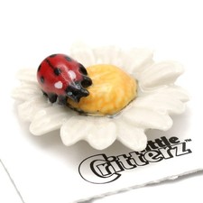 Little Critterz Ladybug on Flower 