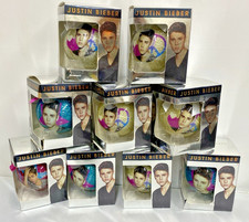 10  Piece Bundle  Justin Bieber Christmas Ornaments  Assorted Colors picture
