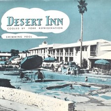 1950s Desert Inn Restaurant Menu 950 West Van Buren Street Phoenix Arizona picture