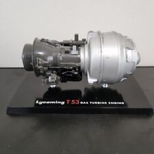 RARE 1950s Topping Models LYCOMING T53 GAS TURBINE ENGINE Plastic Desk Model picture