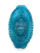 Boyd Imperial Blue Aruba Glass Love's Request is Pickles Indian Maiden UV Glow picture