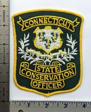 CONNECTICUT STATE CONSERVATION OFFICER PATCH VTG picture