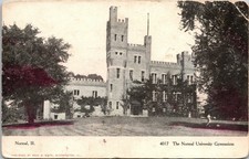 Normal IL Normal University Gymnasium Postcard unused 1900s/10s (undivided) picture