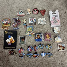 29 REAL Disney parks Trading Pins - rare Paris Minnie Hong Kong WDW Disneyland picture