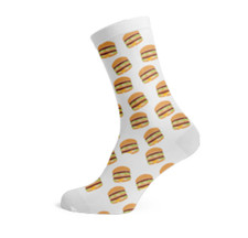 McDonald’s Big Mac Hamburger Pattern Socks - NEW picture