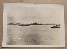 WW1 Brest Harbor France Ships 7