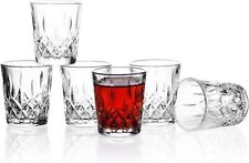 6 Shot Glasses Set 2oz Sublimation Crystal Whiskey Shot Glass for Bar Restaurant picture