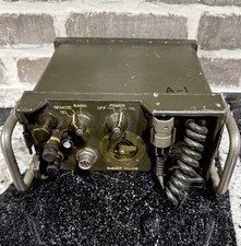 Vtg MILITARY RADIO CONTROL C-2329B/GRA-39 UNIT FIELD PHONE SENTINEL ELECTRONICS picture
