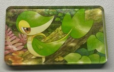 Pokemon Magnet Snivy Hand Made With Recycled Pokemon Card picture