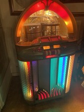 Original 1948 Wurlitzer 24 Selection Lighted Jukebox Machine -Multicolor Lights picture