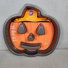 Wilton Halloween Pumpkin Jack-O-Lantern Cake Pan Non Stick 10”  picture