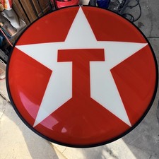 25” Illuminated Commercial Texaco Sign Removed From Texaco Station. Cummins Made picture