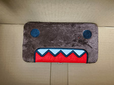 Original Domo Kun Furry Hardcase Hinge Wallet Card Holder Gift Zipped Pocket New picture