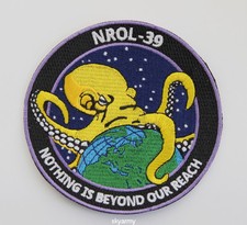 US NROL-39 COLLECTOR OCTOPUS SPACE SPY SATELLITE MISSION PATCH NOTHING IS BEYOND picture