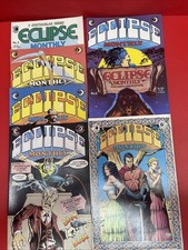 Eclipse Monthly #3-9 Lot of 7 Eclipse Comics 1983-1984 Copper Age.  (17) picture