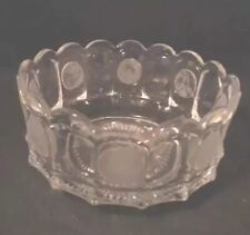Vintage Fostoria Glass Avon Coin  Pedestal Compote Bowl Clear picture