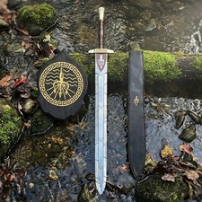 Handcrafted Riptide Sword | Anaklusmos | Percy Jackson Collectors Replica Gift picture