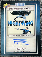 Nightwing 2023-24 UD DC Annual #CCA-BR Creator's Corner Signatures picture