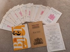 17 Vintage Royal Ballet Opera House Covent Garden Programmes 1956–1961 picture