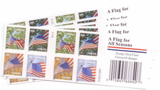 Great MNH Flags for All Seasons Total 100 Pcs (5 Books of 20) picture
